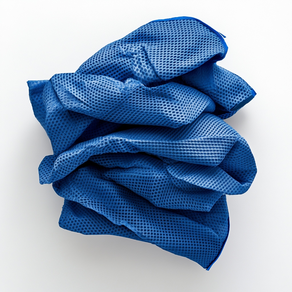 Tabza Disposable Shoe Covers - 100 Pack - Industrial Grade Reinforced Fabric - Professional Grade Non-Slip - Heavy Duty Protection - Blue