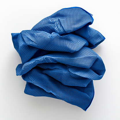 Tabza Disposable Shoe Covers - 100 Pack - Industrial Grade Reinforced Fabric - Professional Grade Non-Slip - Heavy Duty Protection - Blue