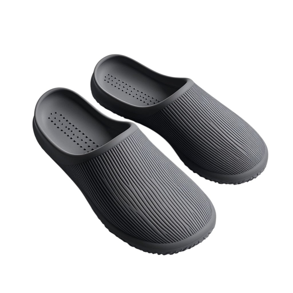 Tabza Shoe Covers - High-Density Waterproof Silicone - Professional Grade Reusable Overshoes - Non-Slip Structural Tread - Charcoal Grey